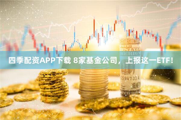 四季配资APP下载 8家基金公司，上报这一ETF！
